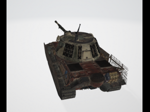E75 Tank TS Kampfgruppe Becken from world of tanks Model 3D