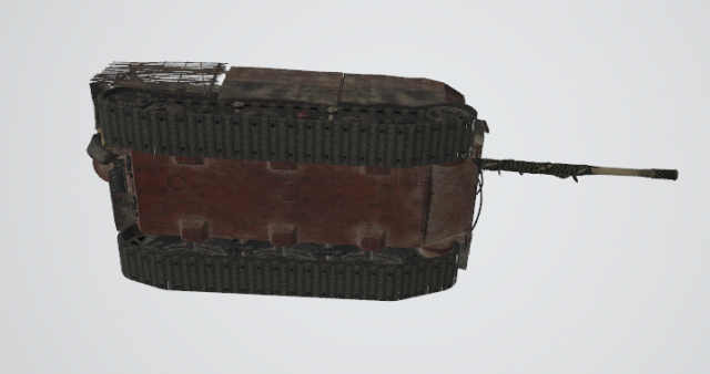 E75 Tank TS Kampfgruppe Becken From World Of Tanks 3D Модель In.