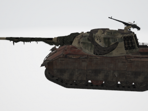 E75 Tank TS Kampfgruppe Becken from world of tanks Model 3D