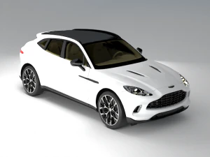Aston Martin DBX 3D Model