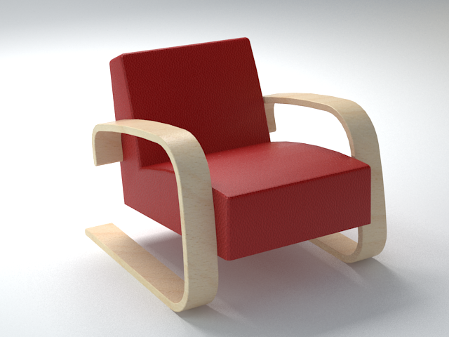Artek 400 3D Model .c4d .max .obj .3ds .fbx .stl .blend 