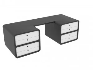 オフィステーブル 3Dモデル