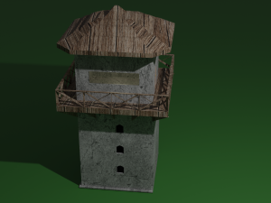 Stone Tower 3D मॉडल
