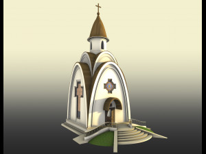 Chapel 3Dモデル