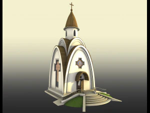Chapel 3D Model