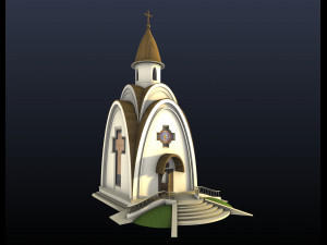 Chapel 3Dモデル