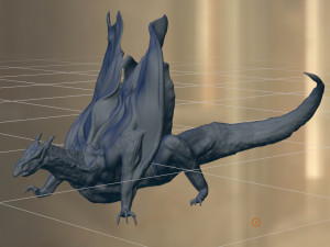 Fantasy dragon 3D Print Models