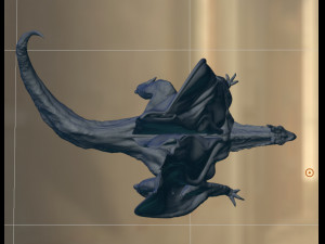Fantasy dragon 3D Print Model