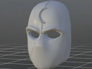 Moonknight mask 3D Print Model