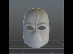 Moonknight mask 3D Print Model
