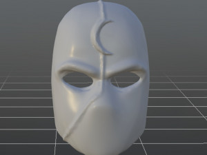 Moonknight mask 3D 프린트 모델