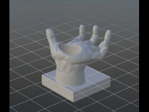 Hand pen-holder 3D Print Model