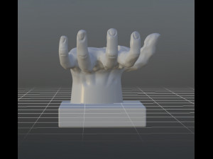 Hand pen-holder 3D-printmodel