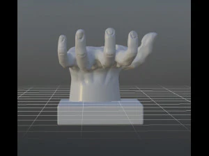 Hand pen-holder 3D Print Model