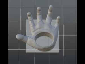 Hand pen-holder 3D-printmodel