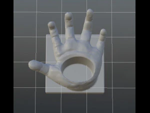 Hand pen-holder 3D Print Model