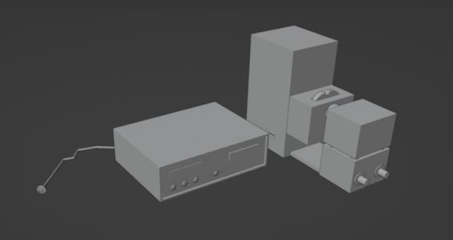 A device for quantum observations and calculations Modèle 3D .c4d .max .obj .3ds .fbx .stl .blend