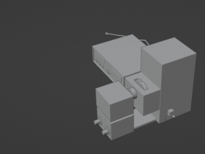 A device for quantum observations and calculations Modèle 3D