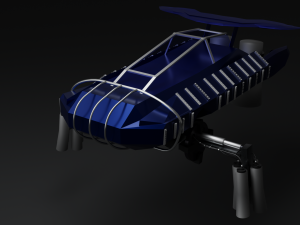 Flying car 3Dモデル