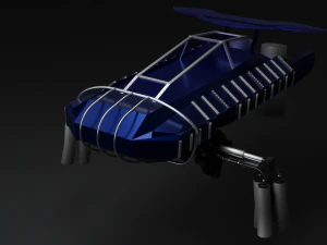 Flying car 3D Model