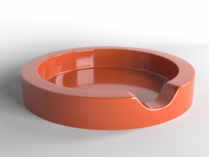 Ashtray Model 3D