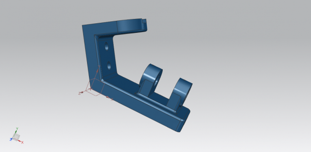 Control Bracket 3D Model .c4d .max .obj .3ds .fbx .stl .blend 