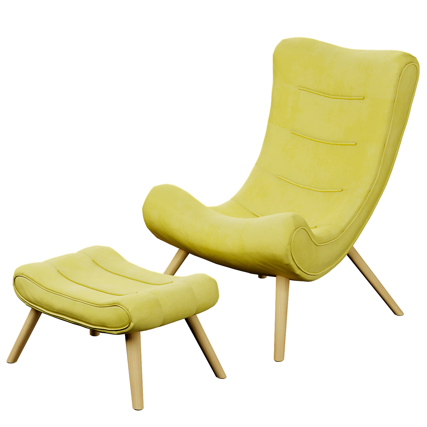 Designer chair snail 3D Model .c4d .max .obj .3ds .fbx .stl .blend 