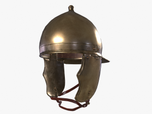 Roman legionary helmet - Montefortino 3D Model