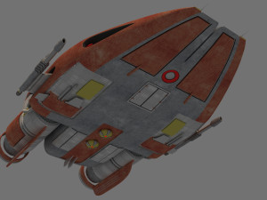 A-Wing 3D Model