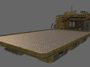 Cargo Landspeeder 3D Model
