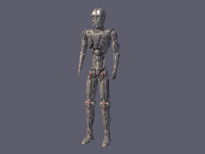 Protocol Droid 3D Model