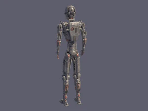 Protocol Droid 3D Model