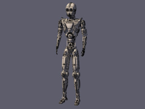Protocol Droid 3D 모델