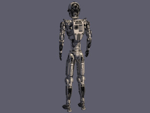 Protocol Droid 3D 모델