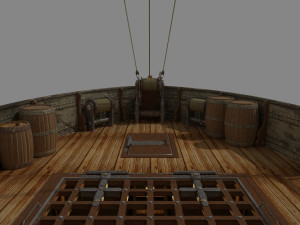 Cargo Airship 3D Model