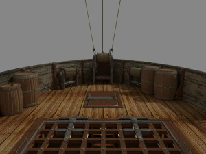 Cargo Airship 3D Model