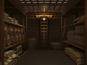 Cargo Airship 3D Model