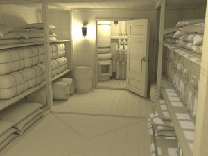 Cargo Airship 3D Model