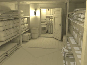 Cargo Airship 3D Model