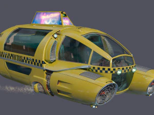 T&Aacute;XI A&eacute;reo Modelo 3D Modelo 3D