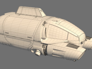 3D Air TAXI model 3D Model