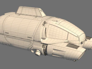 3D Air TAXI model 3D Model