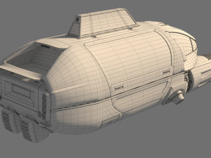 3D Air TAXI model 3D Model