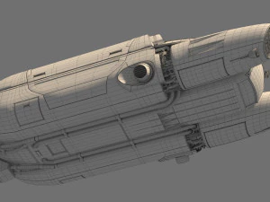 3D Air TAXI model 3D Model