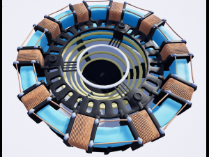 Arc reactor Modèle 3D