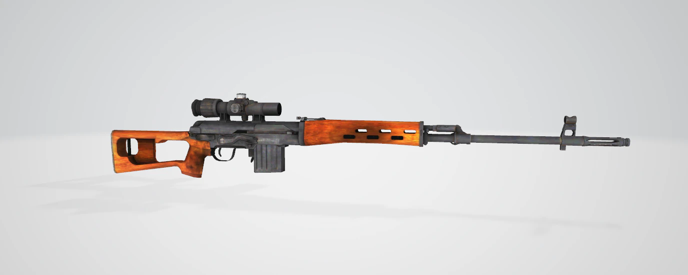 SVD 3D Model .c4d .max .obj .3ds .fbx .stl .blend 