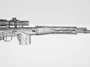 SVD 3D Model