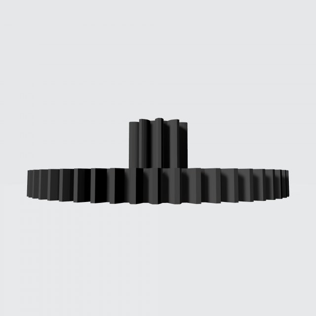 Tooth gear Modello di stampa 3D .c4d .max .obj .3ds .fbx .stl .blend 