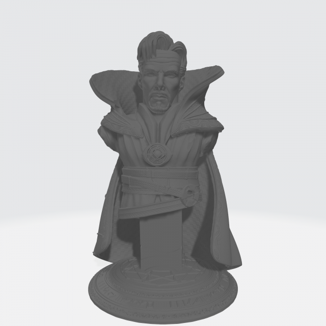 Doctor Strange Modèles 3D en vedette .c4d .max .obj .3ds .fbx .stl .blend 