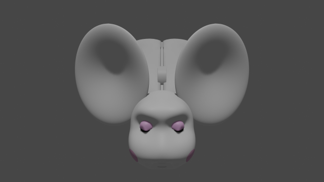 Sumdang mouse animal friends Korean anime character 3D 模型 .c4d .max .obj .3ds .fbx .stl .blend 
